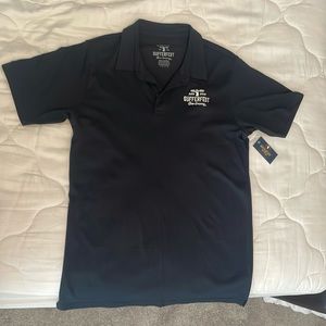 Sufferfest Beer Company Unisex Navy Polo Shirt, M